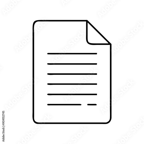 git ignore file icon, git ignore file line art - simple line art of git ignore file, perfect for git ignore file logos and icons