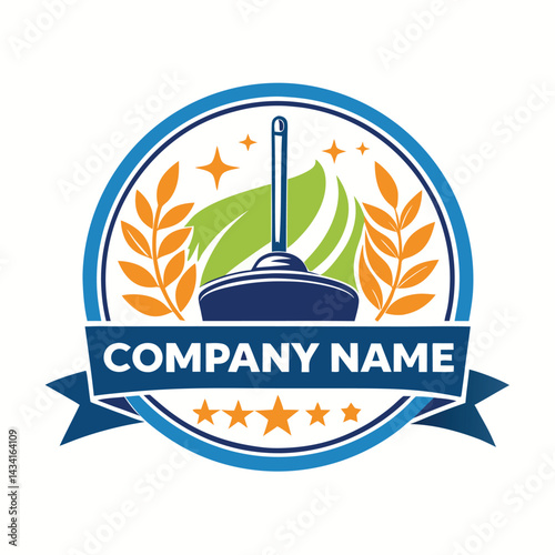 Plumbing Service Company Logo