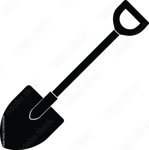 shovel isolated on white