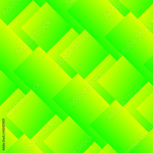 Seamless Abstract Geometric Pattern with Vibrant Gradient Squares