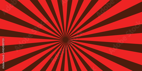 Sunburst Red and Dark Red Background Texture for Graphic Design