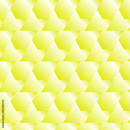 Seamless Abstract Geometric Pattern with Vibrant  Gradient Triangles
