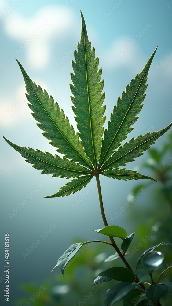 Cloud-woven leaves in diamond rain. Prismatic dew transforms each vein into a light spectrum. Cloud-woven leaves in diamond rain. Prismatic dew transforms each vein into a light spectrum.