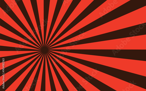 Sunburst Red and Dark Red Background Texture for Graphic Design