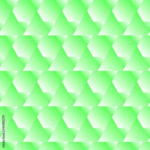 Seamless Abstract Geometric Pattern with Vibrant  Gradient Triangles