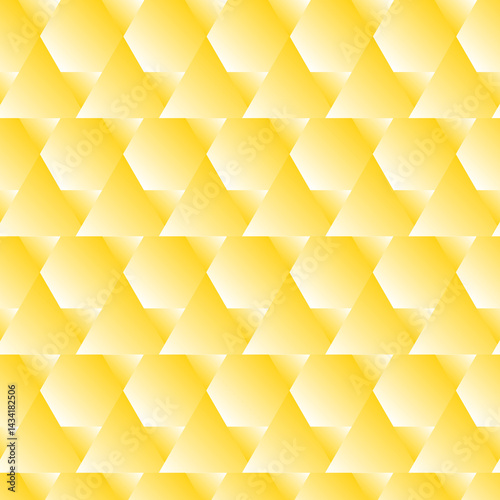 Seamless Abstract Geometric Pattern with Vibrant  Gradient Triangles
