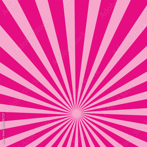 abstract red thin to thick sunrise line pattern suitable for background.