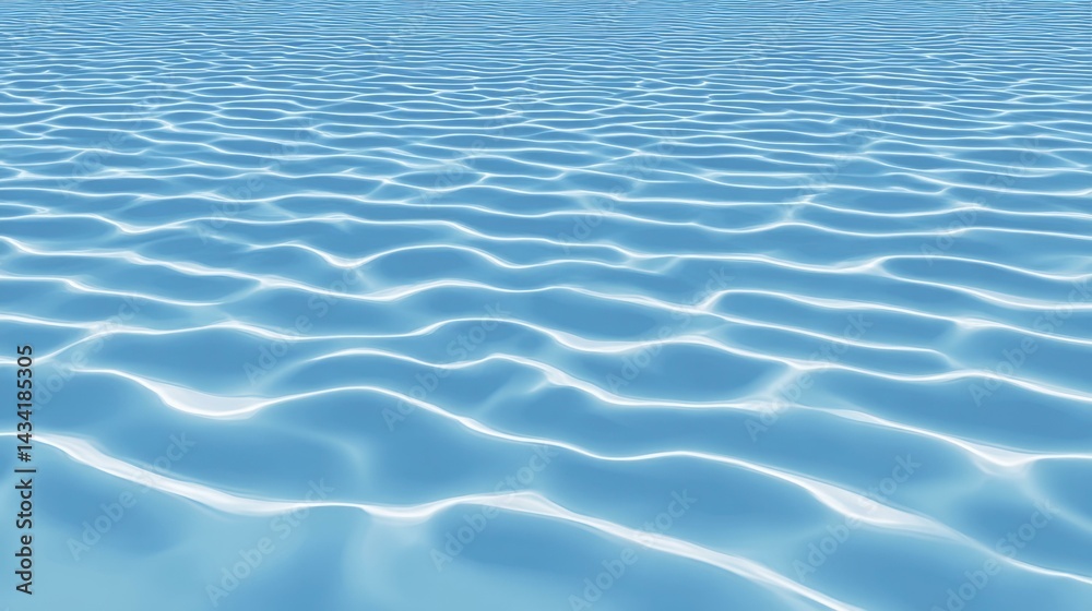 Smooth Gentle Ripples Forming Across a Light Blue Liquid Surface Create a Calming and Abstract Appearance Smooth Gentle Ripples Forming Across a Light Blue Liquid Surface Create a Calming and Abstract Appearance