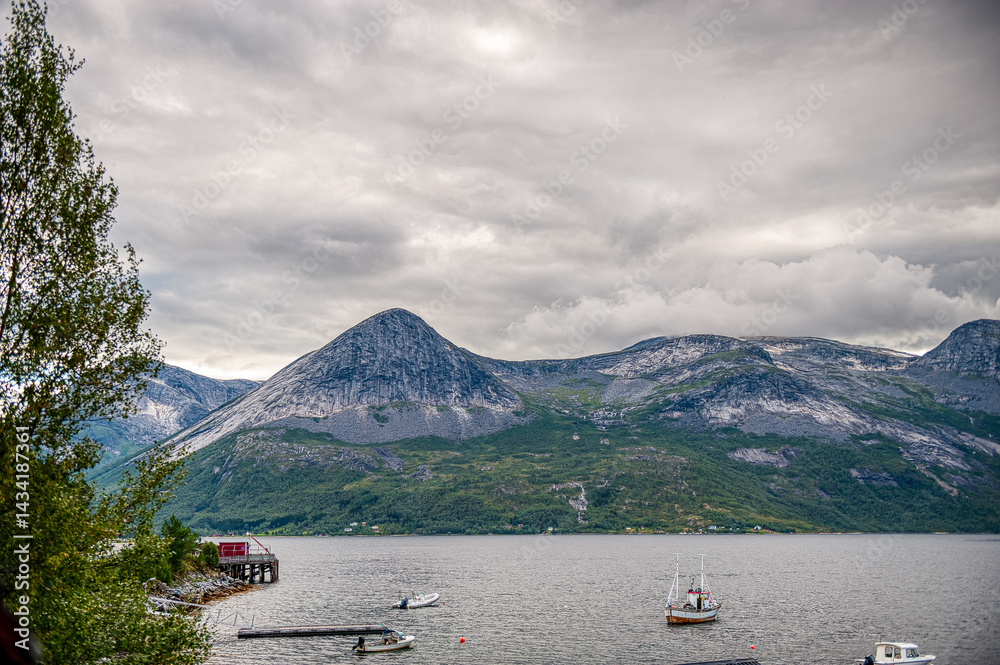 Morsvikbotn or Morsvik or Murgos is a small village located in the northern part of Sørfold Municipality in Nordland county, Norway.