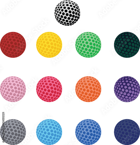 Wallpaper Mural Golf ball Torontodigital.ca