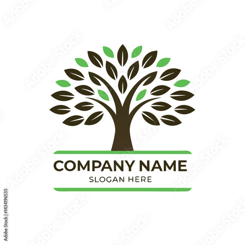 Nature-inspired logo design for a company