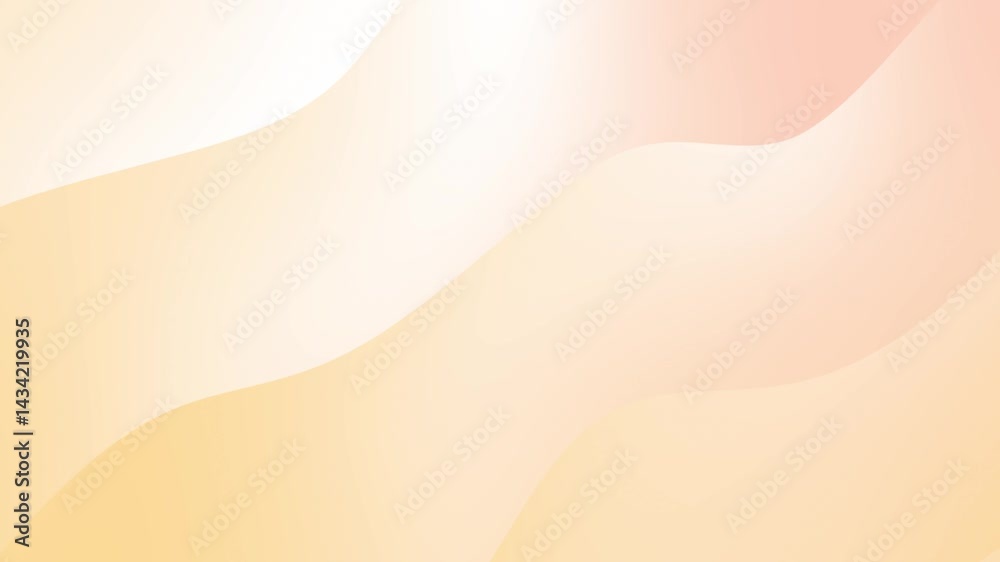 Animación abstracta de ondas y curvas en movimiento suave y fluido, con un gradiente colorido y una estética minimalista, moderna y premium.