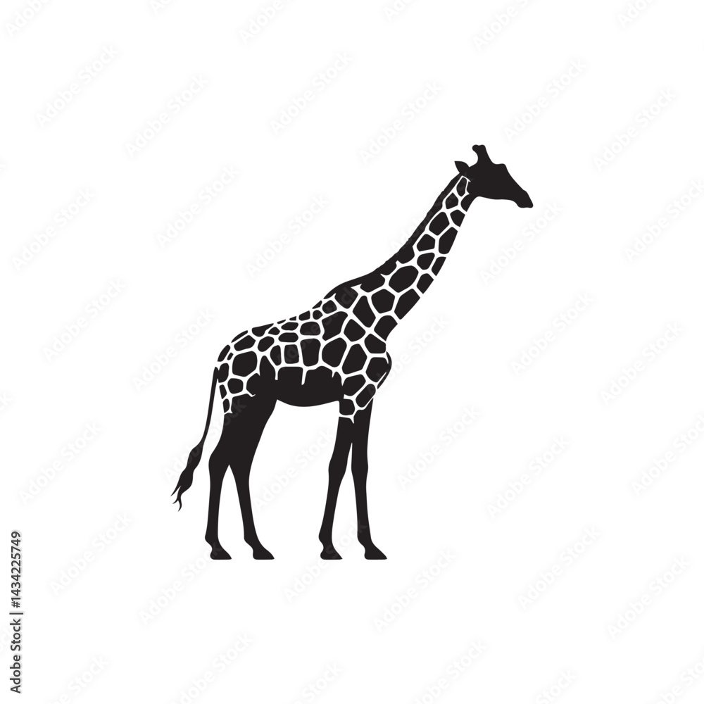 Obraz premium giraffe vector illustration