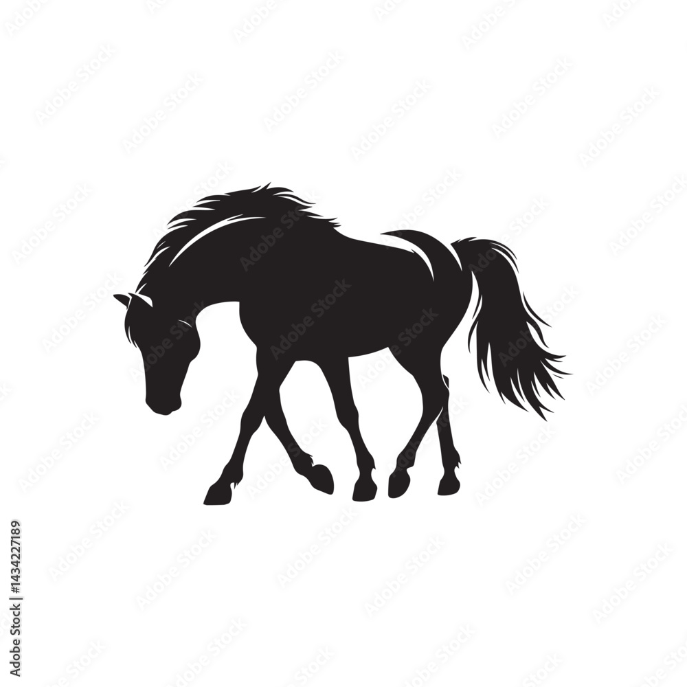 Obraz premium horse vector illustration