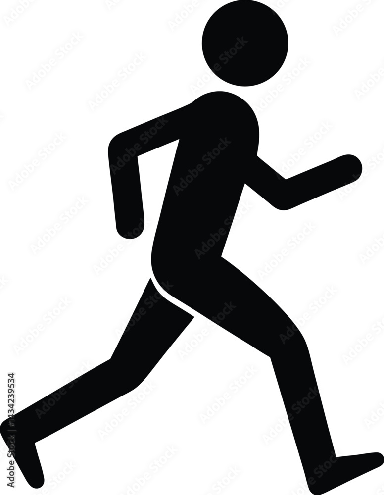 running man vector running man vector