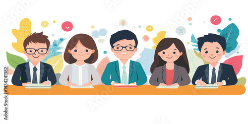 group of business people