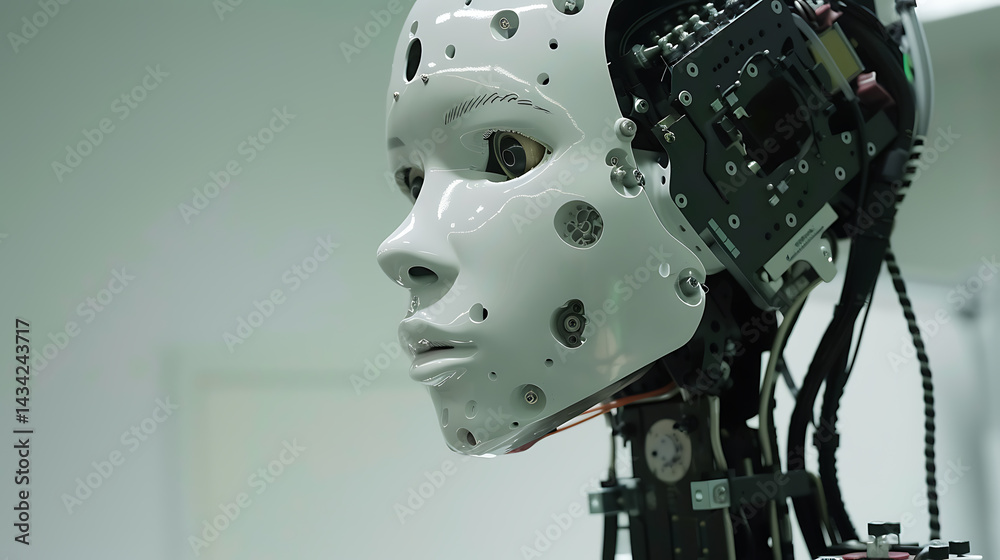 A robotic arm in a high tech lab, assembling components for robots used in autonomous wearable technology systems, Wearable-tech style A robotic arm in a high tech lab, assembling components for robots used in autonomous wearable technology systems, Wearable-tech style