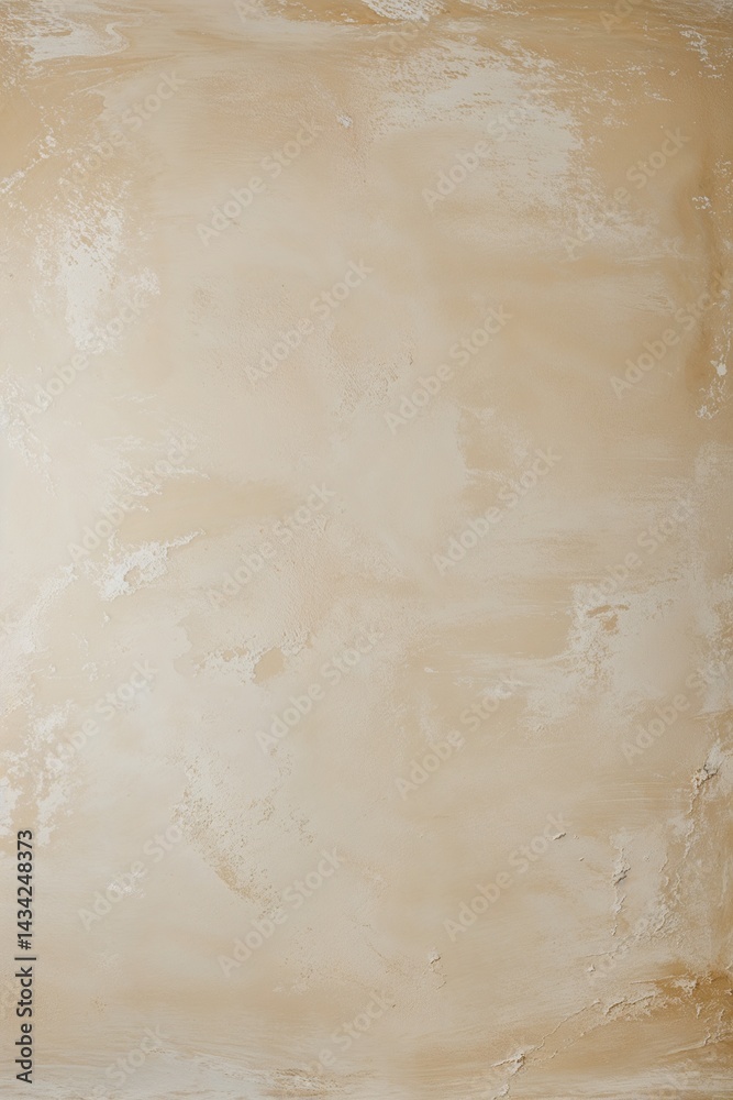 Fototapeta premium Beige Background with Light Noise Texture Ideal for Minimalist Themes