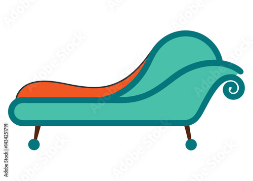 chaise-lounge-vector-art-illustriton-white-bagroun.eps
