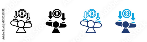 Variable Cost Icon
