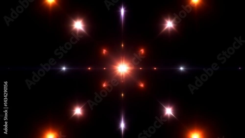 Dive into a captivating visual journey with this stunning light show. Watch as vibrant colors dance and intertwine, creating a mesmerizing kaleidoscope effect. Perfect for creative projects or simply 