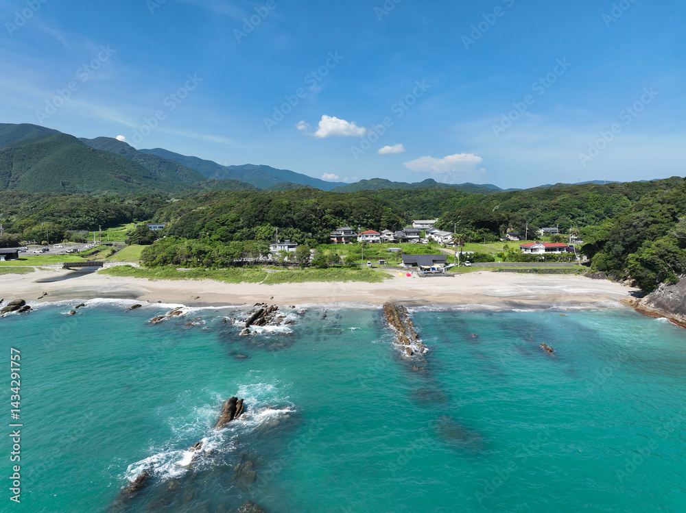 高知県土佐清水市 桜浜の風景
