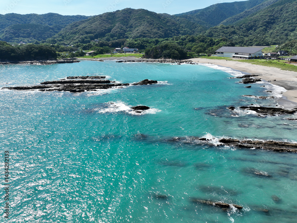 高知県土佐清水市 桜浜の風景