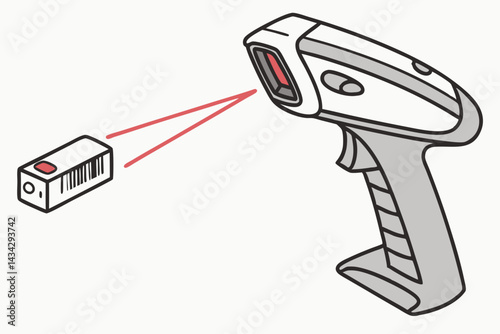 shopping price scanner icon