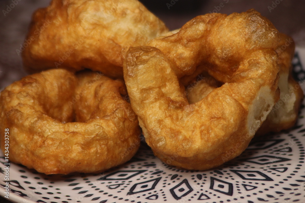Moroccan Sfenj Close Up, Moroccan Donuts Moroccan Sfenj Close Up, Moroccan Donuts