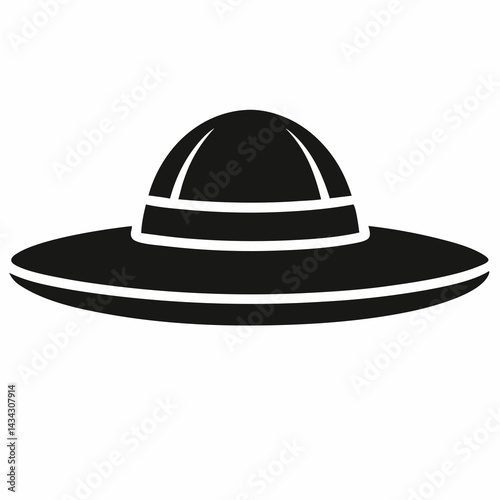 Stylish Wide-Brim Hat Design for Fashion and Sun Protection