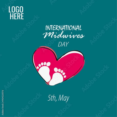 International Midwives day social media creative
