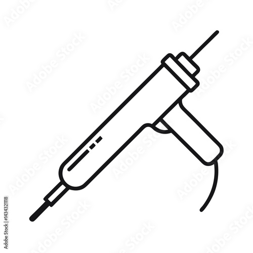 Soldering Iron Tool Vector