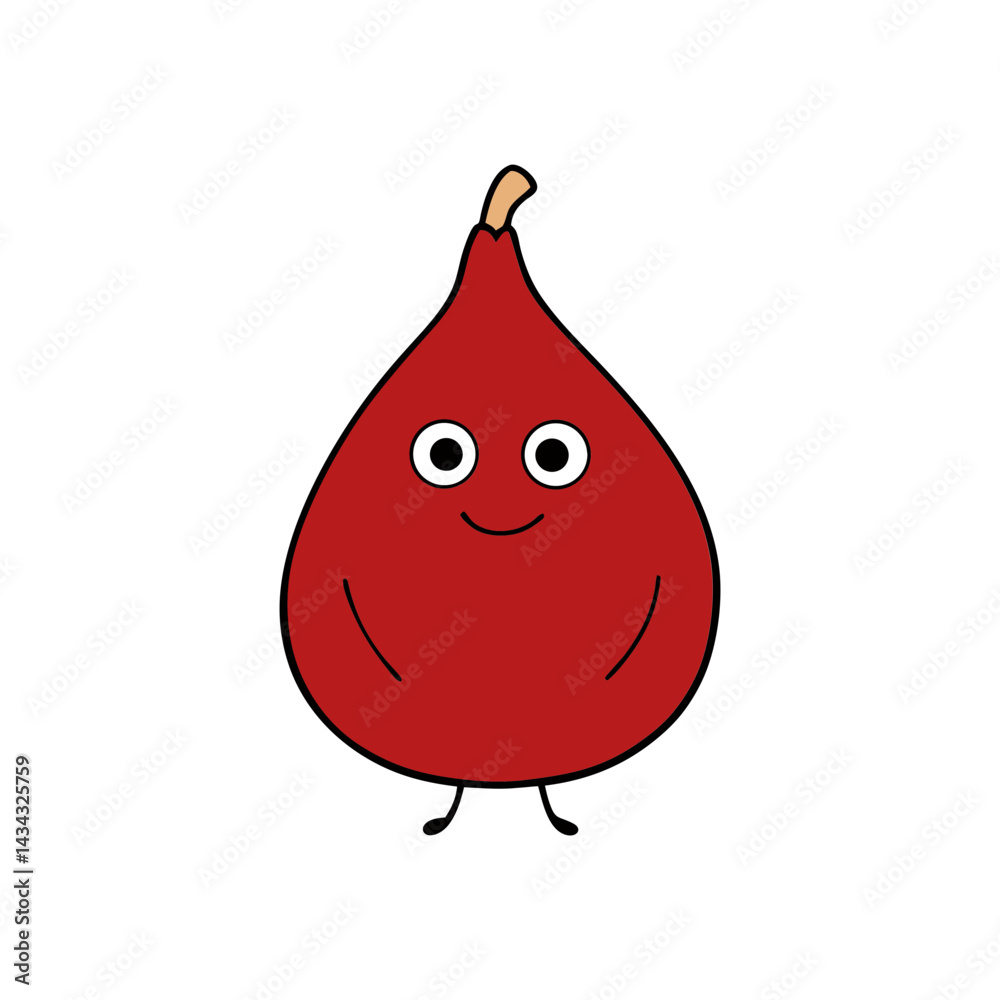Fig cartoon vector Fig cartoon vector