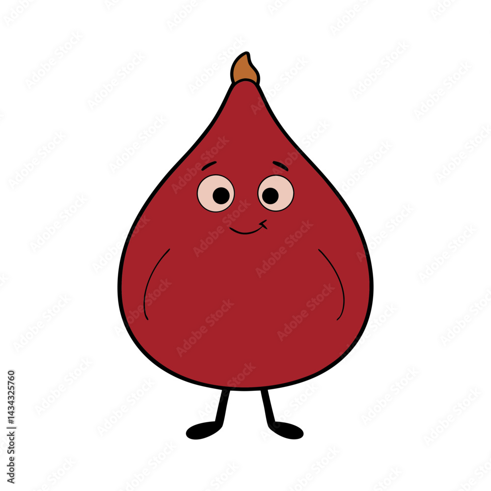 Fig cartoon vector Fig cartoon vector