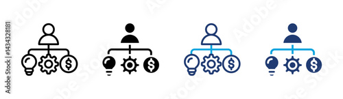 Resource Allocation Icon
