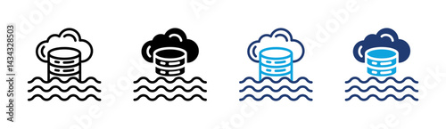 Data Lake Icon