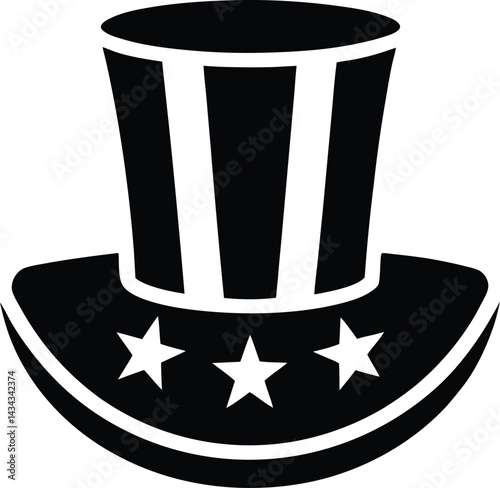 american flag star
