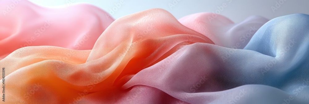 Pastel fabric texture swirls. Pastel fabric texture swirls.