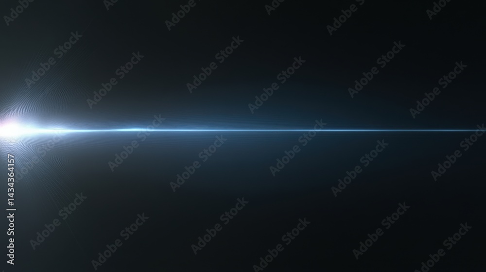 Abstract Light Beam Effect Image Abstract Light Beam Effect Image