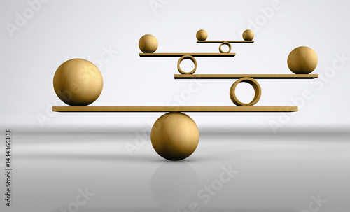 Balance Business And Lifestyle Concept