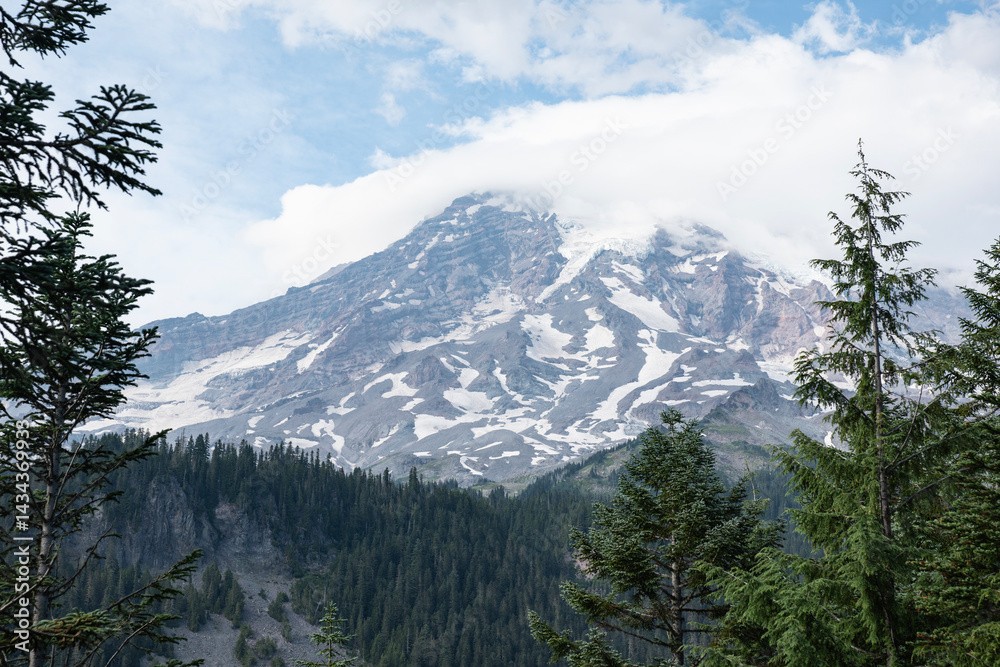 Naklejka premium Mount Rainer