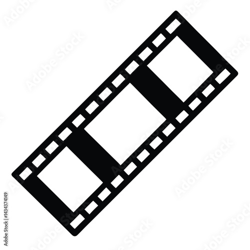 blank film strip