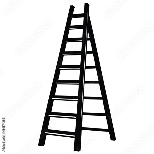 ladder isolated on white background