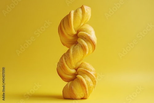 contorted breadstick spiral doughnuts