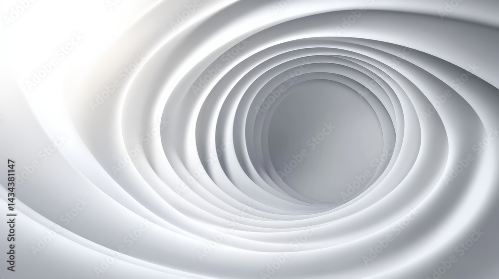 Abstract Spiral Tunnel Design Abstract Spiral Tunnel Design