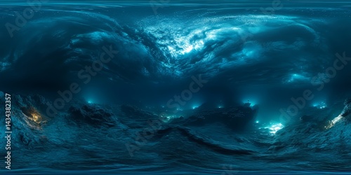 360 degree hdr ocean waves sea hdri