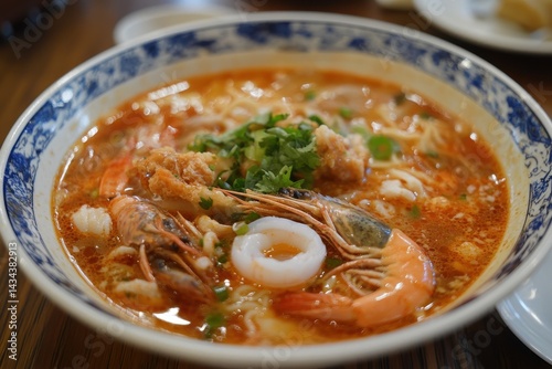 Dish of recent seafood stew