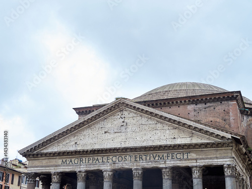 The Pantheon of Agrippa or Pantheon of Rome is an ancient Roman temple - currently consecrated as a Catholic church - located in the city of Rome.