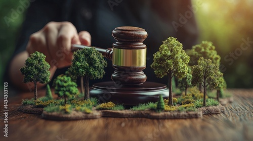 Environment law with forest