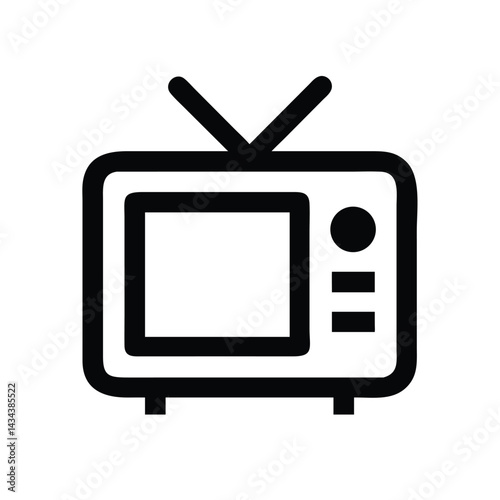 Television media icon